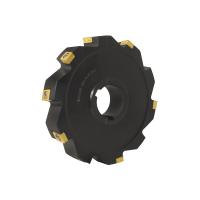 Фреза трехсторонняя 160х28х40 с механическим креплением тангенциально расположенных 4гр пл-н CNHQ 1606 Z=10 (2х5) AS390-160.28.05.D40 NOX «Русский Инструмент» (РИ)