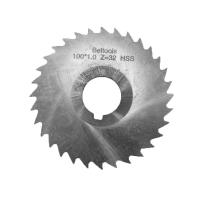 Фреза отрезная 100х1х27 Z=32 тип 3 со ступицей и ш/п HSS ГОСТ 2679-93 Beltools Фреза отрезная 100х1х27 Z=32 тип 3 со ступицей и ш/п HSS ГОСТ 2679-93 Beltools