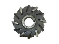 Фреза трехсторонняя 125х25х32 Z=12 со вставными рифлеными ножами Р6М5 ГОСТ 1669-78 Московский завод "Фрезер"