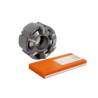 Фреза торцовая 80 с механическим креплением 5гр пл-н PN.. 110408 Z=6 dпос=27мм AF167-R080.09.06.B27 ГОСТ 26595-85 +комплект 5гр пл-н PNMM 110408 KN30 (аналог ВК8, В35) «Русский Инструмент» (РИ)