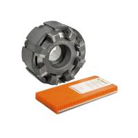 Фреза торцовая 100 с механическим креплением 5гр пл-н PN.. 110408 Z=8 dпос=32мм AF167-R100.09.08.B32 (2214-0271) ГОСТ 26595-85 +комплект 5гр пл-н PNMM 110408 PN30 (аналог Т5К10, H30) «Русский Инструмент» (РИ)