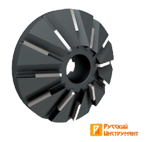 Фреза угловая насадная РИ с напайной пластиной T5K10 Фреза угловая насадная РИ с напайной пластиной T5K10