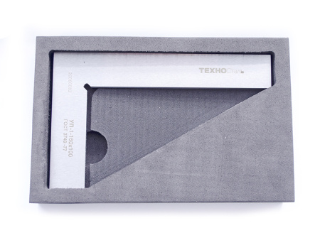 Угольник слесарный поверочный УП 160х100 кл.1 ГОСТ 3749-77