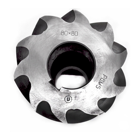 Фреза цилиндрическая 80 х 80 х 32 Р6М5 Z=10 насадная ГОСТ 3752-71 Львовский ИЗ