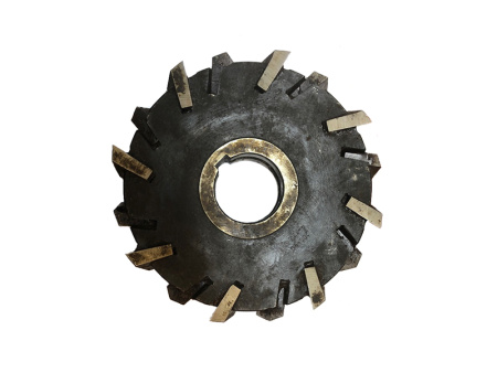 Фреза трехсторонняя 160х36х40 Z=16 со вставными рифлеными ножами Р6М5 ГОСТ 1669-78