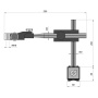 Штатив для измерительных головок с магнитным основанием ШМ-II-Н Beltools