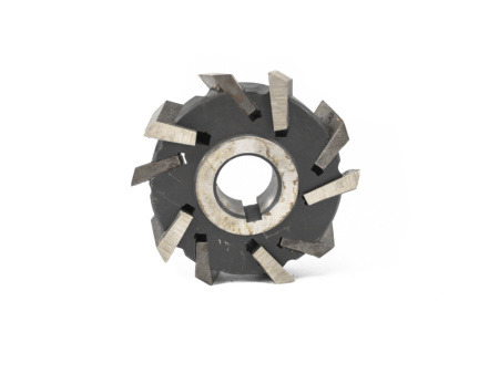 Фреза трехсторонняя 125х32х32 Z=10 со вставными рифлеными ножами Р6М5 ГОСТ 1669-78