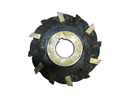 Фреза трехсторонняя 160х30х50 Z=12 со вставными рифлеными ножами ВК8