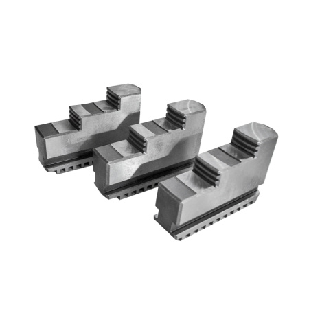 Кулачки к патрону токарному 400 3шт компл. прямые полка 13,6 ширина 36 J=13 L=138 мм, высота 90 D=17 мм, d=42 мм Beltools
