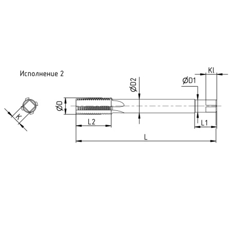 Метчик М18х1,5 гаечный Р6М5 L=200мм исп2 ГОСТ 1604-71 Beltools Метчик М18х1,5 гаечный Р6М5 L=200мм исп2 ГОСТ 1604-71 Beltools