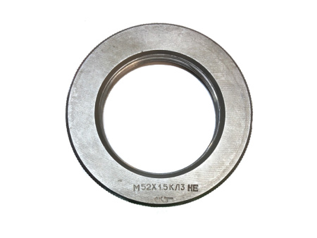 Калибр кольцо резьбовое М52х1,5 НЕ кл.3 Калибр Москва