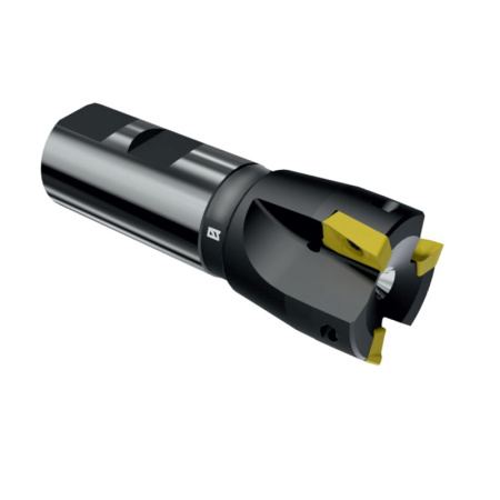 Фреза концевая 16 с механическим креплением 4гр пл-н APKT 11T3.. Z=2 ц/х Weldon=16 СОЖ AE390-R016.11.02.W16.C «Русский Инструмент» (РИ)