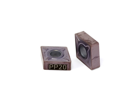 Пластина сменная ромбическая CNMG 120408-EM PP20 «Русский Инструмент» (РИ)