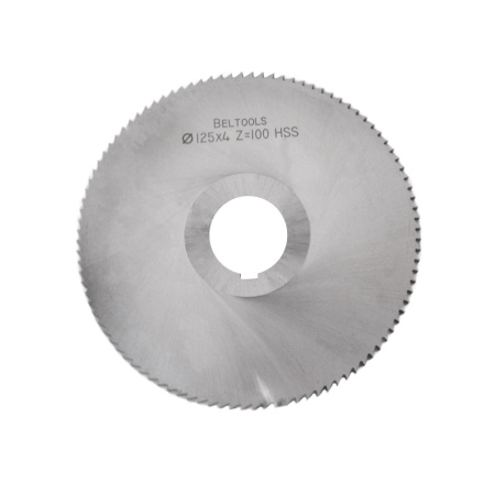 Фреза прорезная 125х4х27 Z=100 тип 1 без ступицы, с ш/п HSS ГОСТ 2679-93 Beltools