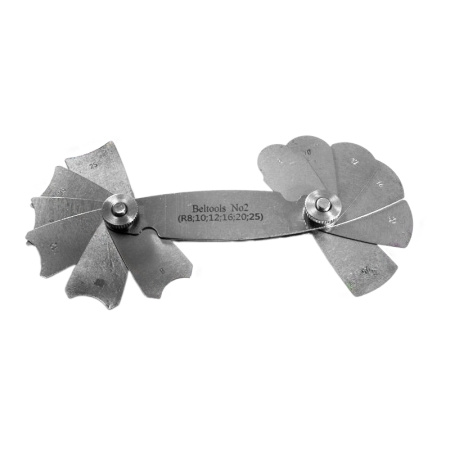 Шаблон радиусный (радиусомер) №2 (6шт) (R8;10;12;16;20;25) Beltools Шаблон радиусный (радиусомер) №2 (6шт) (R8;10;12;16;20;25) Beltools