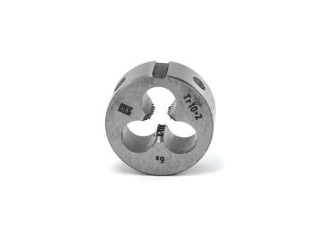 Плашка трапецеидальная Tr10х2 6e D=38мм «Русский Инструмент» (РИ)