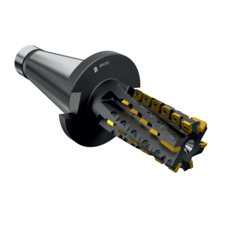 Фреза торцово-цилиндрическая 50x78x250 "кукуруза" с механическим креплением 4гр пл-н ZDCW 1503ADTR, SDCW 0903ADTN Z=6 к/х исп1 конус 7:24 50 AH190-R050.078.03.K50 «Русский Инструмент» (РИ)