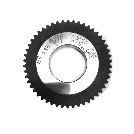 Долбяк дисковый М1,5 Z=50 В Р18 dо=75мм 30гр dпос=31,75мм