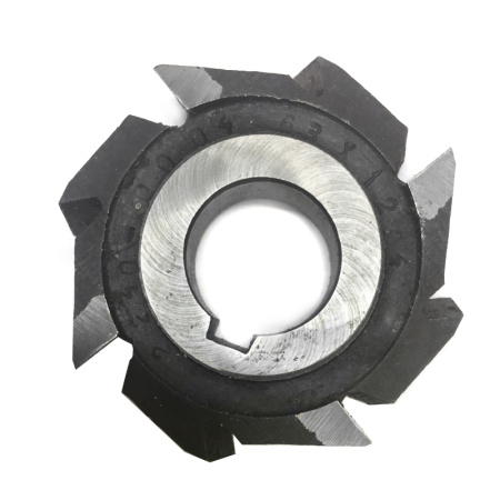 Фреза трехсторонняя 63х12х22 Z=8 тип 2 Р6М5 разнонаправленный зуб ХЗТМ им. Малышева