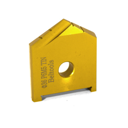 Сверло перовое (пластина) 36 Р6М5(M2) по металлу TiN 2000-1218 ГОСТ 25526-82 «Русский Инструмент» (РИ)