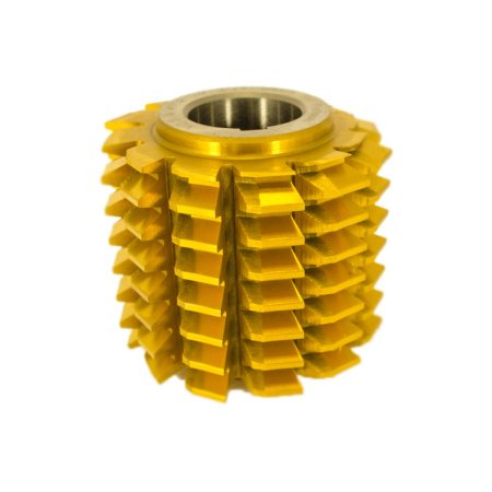 Фреза червячная М2 A Р6М5 2510-4143 20гр. (2гр.) 63x50x27 мм износостойкое покрытие Beltools