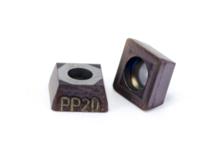 Пластина сменная квадратная SPGT 050204-RS PP20 «Русский Инструмент» (РИ)