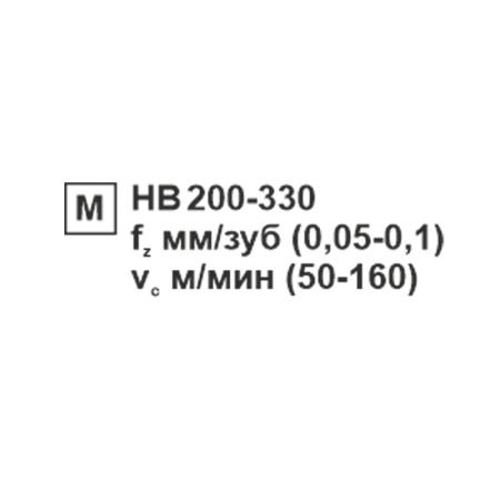Пластина сменная ромбическая DCMT 11T312-TM PP20R «Русский Инструмент» (РИ)