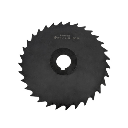 Фреза отрезная 200х3х32 Z=32 тип 3 со ступицей и ш/п HSS Nit ГОСТ 2679-93 Beltools Фреза отрезная 200х3х32 Z=32 тип 3 со ступицей и ш/п HSS Nit ГОСТ 2679-93 Beltools