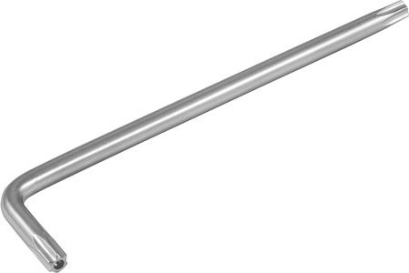 Ключ с TORX профилем T27 L-образная рукоятка T27 с центрированным штифтом Thorvik