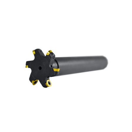 Фреза дисковая 40х6 R=3 с механическим креплением круглых пл-н RDEW 0602MOT Z=6 СОЖ AS100-R040.06.06.d20.C NOX ц/х dхв=20мм «Русский Инструмент» (РИ)