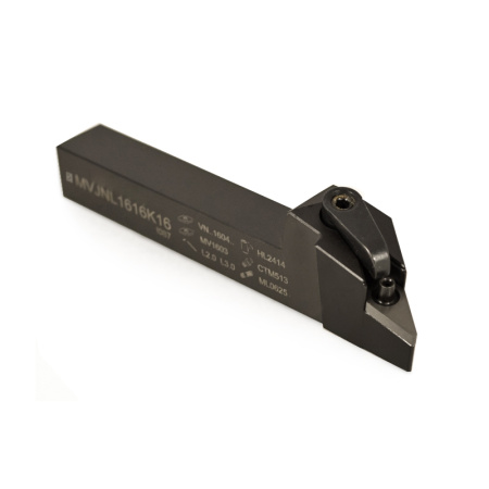 Резец проходной с ромбической пластиной 16х16х125 MVJNL 1616 K16 левый «Русский Инструмент» (РИ)