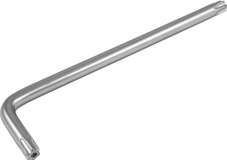 Ключ с TORX профилем T50 L-образная рукоятка T50 с центрированным штифтом Thorvik