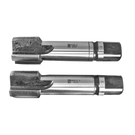 Метчик М45х2 машинно-ручной (HSS) 2шт компл. исп2 ГОСТ 3266-81 Beltools
