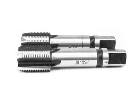 Метчик М32х2 машинно-ручной (HSS) 2шт компл. исп2 ГОСТ 3266-81 Beltools
