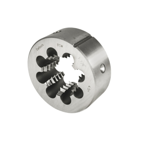 Плашка дюймовая 1 7/8'' 4,5 ниток BSW D=90мм резьба Уитворта Beltools