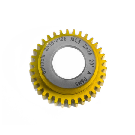 Долбяк чашечный М1,5 Z=34 А Р6М5 износостойкое покрытие (2536-0105) 20гр Beltools