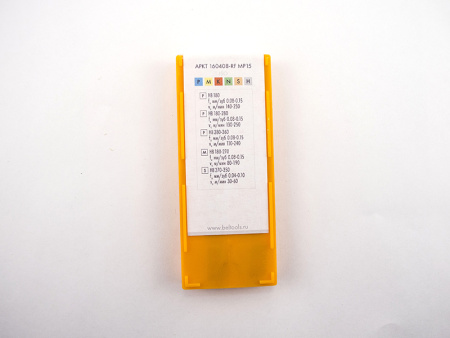 Пластина сменная параллелограммная APKT 160408-RF MP15 «Русский Инструмент» (РИ)